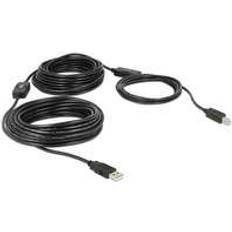 DeLock 2Ferrite USB A-USB B 2.0 20m