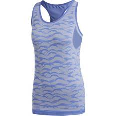 Adidas Ultra Primeknit Parley Tank Top Women - Hi-Res Blue/Ash Grey