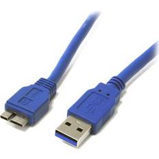Cables StarTech SuperSpeed USB A-USB Micro-B 3.0 1ft