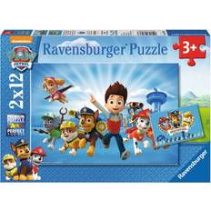 Klassische Puzzles Ravensburger Ryder & The Paw Patrol 2x12 Pieces