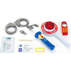 Plastikspielzeug Polizeispielzeuge Klein Police Set 10pcs 8850