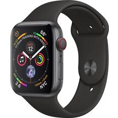 Apple eSIM Smartwatches Apple Watch Series 4 Cellular 44mm Aluminum Case with Sport Band