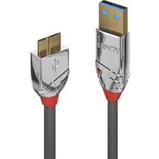 Lindy Cromo Line USB A-USB Micro-B 3.0 3.3ft