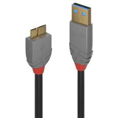 Lindy Anthra Line USB A-USB Micro-B 3.0 1.6ft