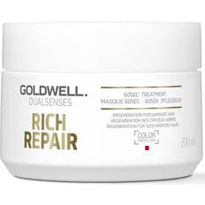 Hitzeschutz Haarkuren Goldwell Dualsenses Rich Repair 60Sec Treatment 200ml