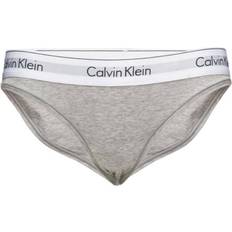 Damen - L Slips Calvin Klein Modern Cotton Bikini Brief - Grey Heather
