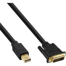 InLine Gold DVI-D - DisplayPort Mini 1.5m