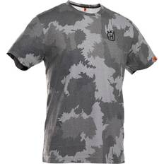 Kamuflasje T-skjorter & Singleter Husqvarna Xplorer T-shirt Short Sleeve Unisex - Forest Camo
