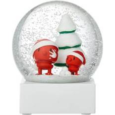 Hoptimist Santa Snow Globe Zierelement