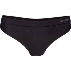 Calvin Klein Women Panties Calvin Klein Form Logo Thong - Black