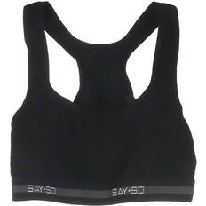 Nike Girl's Trophy Sports Bra - Black/Black/White (CU8250-010