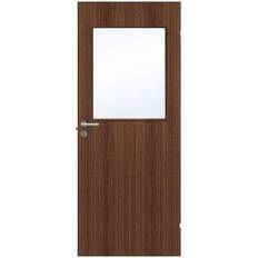 Swedoor Easy Nature G21 Walnut Skyvedør Klarglass (92.5x194cm)