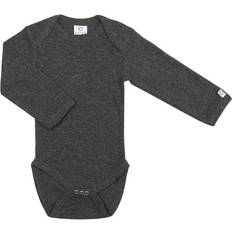 Smallstuff Body Long Sleeve Elephant Jaquard - Antrazit Melange (818-0162-70)