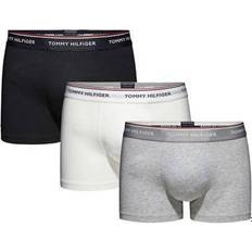 Tommy Hilfiger Cotton Boxer Short 3-pack - Black /Grey Heather /White