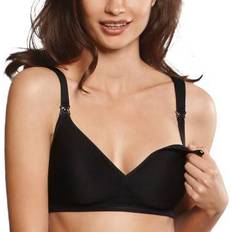 Anita Microfibre Wireless Nursing Bra - Black 5062