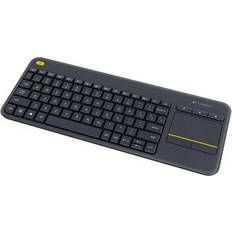 Tastaturen Logitech Wireless Touch Keyboard K400 Plus (French)