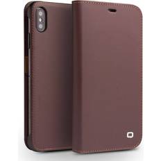 Qialino Business Classic Leather Wallet Case (iPhone XS Max)