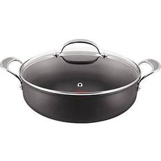 Tefal Jamie Oliver Hard Anodised med lock 30 cm