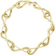 Diamanter Armbånd Georg Jensen Infinity Bracelet - Gold/White