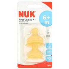 Nuk First Choice+ Latex Teat Size 2 M 6+m 2-pack