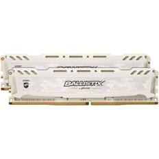 Crucial Ballistix Sport LT White DDR4 2400MHz 2x8GB (BLS2K8G4D240FSC)