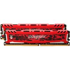 Crucial Ballistix Sport LT Red DDR4 2666MHz 2x8GB (BLS2K8G4D26BFSE)