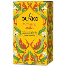 Koffeinfritt Te Pukka Turmeric Active Tea 36g 20st