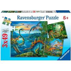 Ravensburger The Fascination of the Dinosaurs 3x49 Pieces