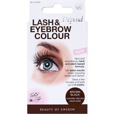 Vannfaste Øyenbryns- & Øyevippefarger Depend Perfect Eye Lash & Eyebrow Colour #4905 Brown Black