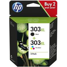 Blekkpatroner HP 303XL (3YN10AE) 2-pack (Multicolour)