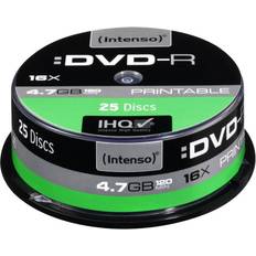 Intenso DVD-R 4.7GB 16x Spindle 25-Pack Inkjet (4801154)