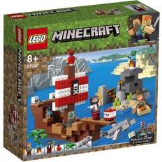 Pirater Byggeleker Lego Minecraft The Pirate Ship Adventure 21152