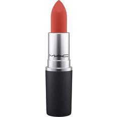 Mac lipsticks chili MAC Powder Kiss Lipstick Devoted to Chili