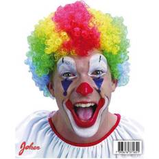 Kort parykk Hisab Joker Peruk Clown