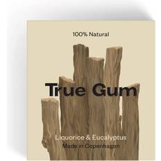 Kaugummis True Gum Liquorice and Eucalyptus 20g