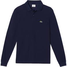 Lacoste Herren Poloshirts Lacoste Original L.12.12 Long Sleeve Polo Shirt - Navy Blue