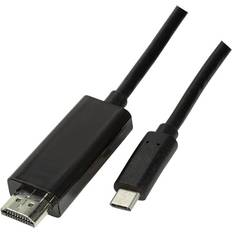 LogiLink USB C-HDMI 1.8m