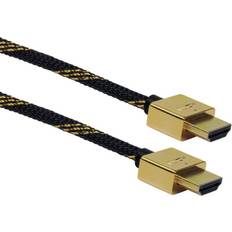 Schwaiger Slimline Flat HDMI-HDMI 2.5m