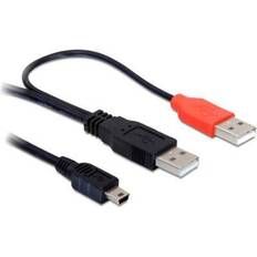 2xUSB A-USB Mini-B 2.0 1m