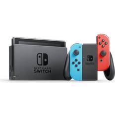 Spielkonsolen reduziert Nintendo Switch Neon Blue + Neon Red Joy-Con 2019