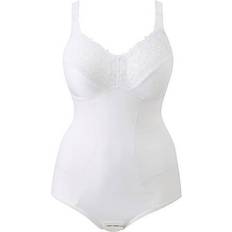 Miss Mary Miss Mary Dahlia Lace Shaping Bodysuit - White • Price »