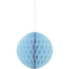 Honeycombs Unique Party Hanging Ball Baby Blue