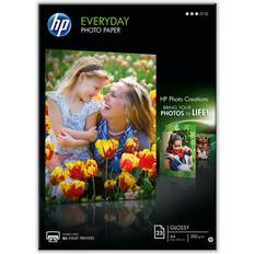 Blau Fotopapier HP Everyday Semi-gloss A4 170g/m² 25Stk.