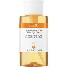 BHA-Säuren Gesichtswasser REN Clean Skincare Radiance Ready Steady Glow Daily AHA Tonic 250ml