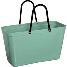 Grønne Håndvesker Hinza Shopping Bag Large (Green Plastic) - Olive Green
