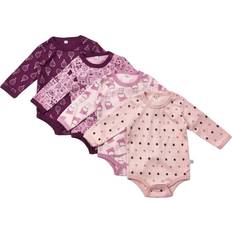 Jungen Bodys Pippi Body 4-pack - Lilac (3819-600)
