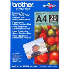 Røde Fotopapir Brother Innobella Premium Plus A4 260g/m² 20st