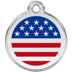 Red Dingo Enamel Stars & Stripes Small