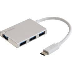 USB C-4USB A 3.0 M-F Adapter