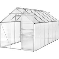 Drivhus tectake Greenhouse 6.93m² Aluminium Polykarbonat